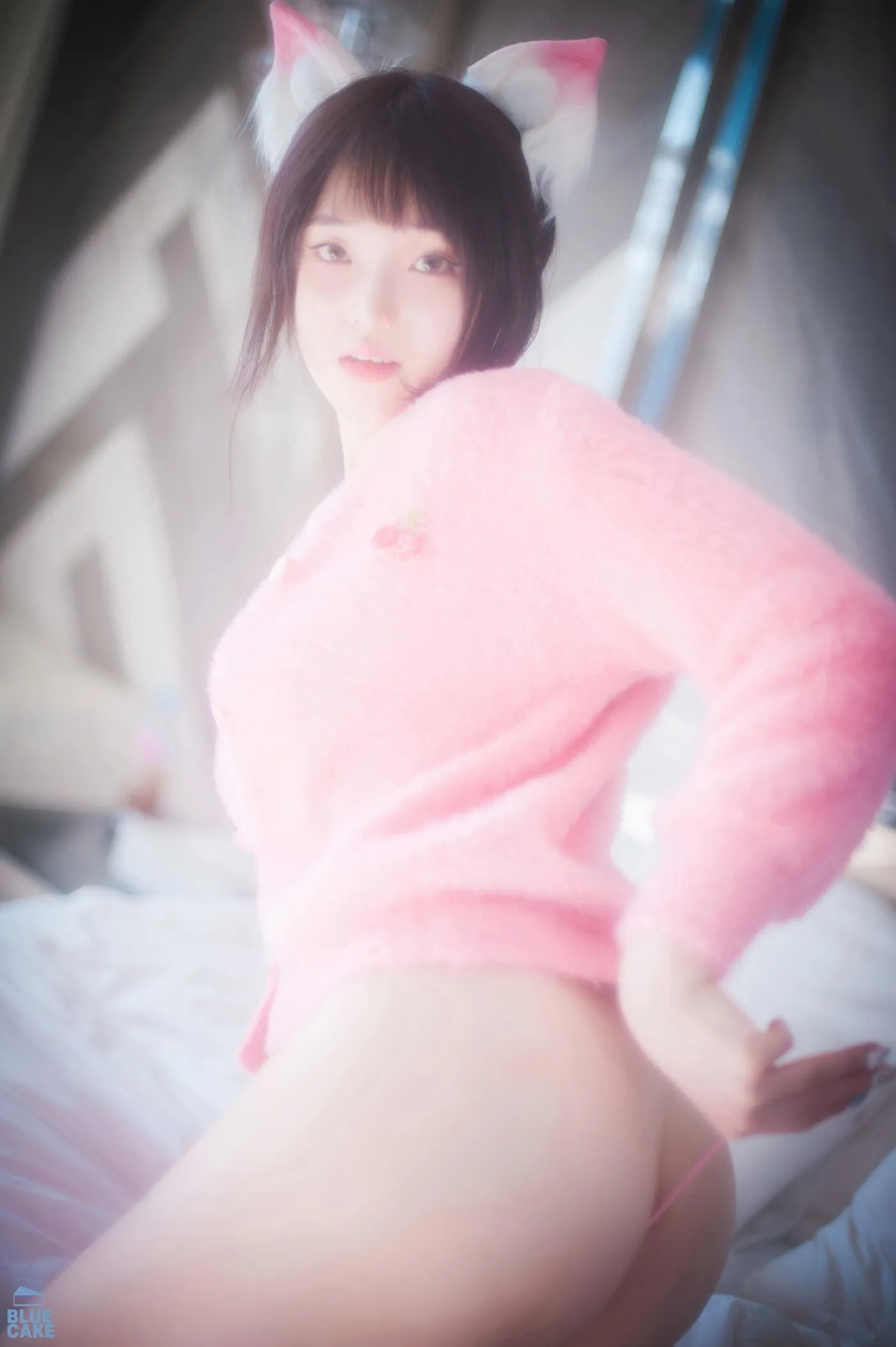 Bambi밤비 – NO.91 [BLUECAKE] Naughty Cats Pink  Mint RED [90P]插图8